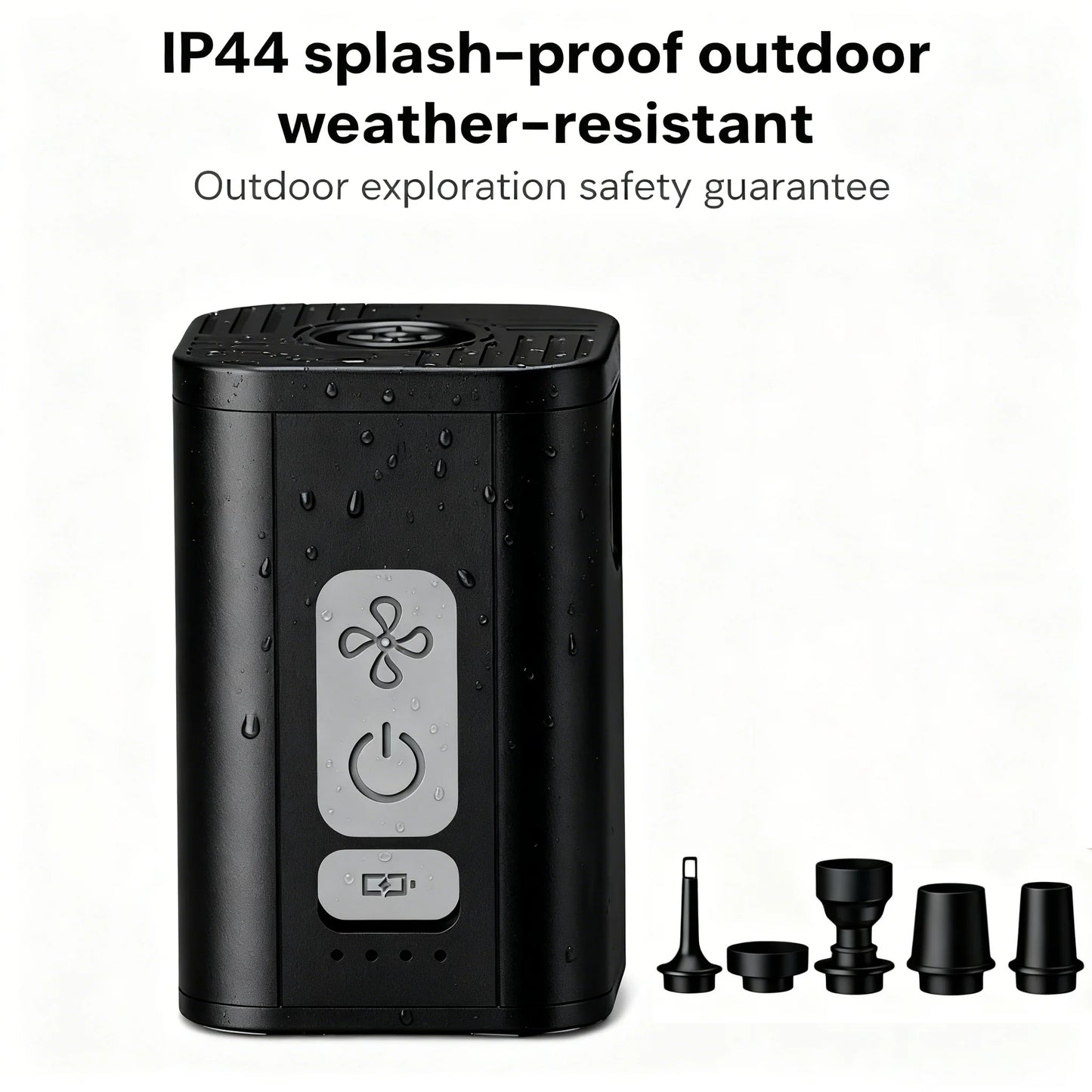 Rechargeable Air Pump for Inflatables, Cordless Electric Pump for Air Mattress Pool Floats, Mini Vacuum Pump for Storage Bags
