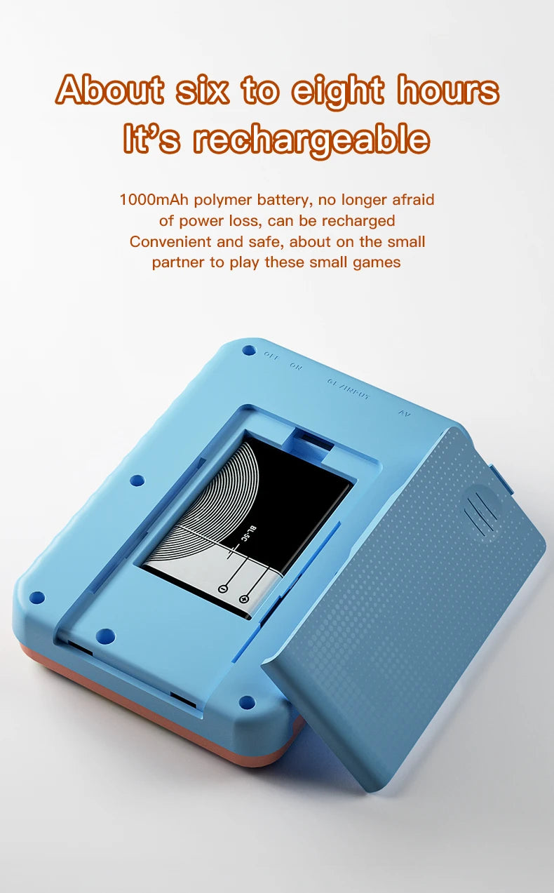 G5 500 In 1 MINI Game Handheld Game Players Portable Retro Video Console Boy 8 Bit 3.0 Inch Color LCD Screen Games