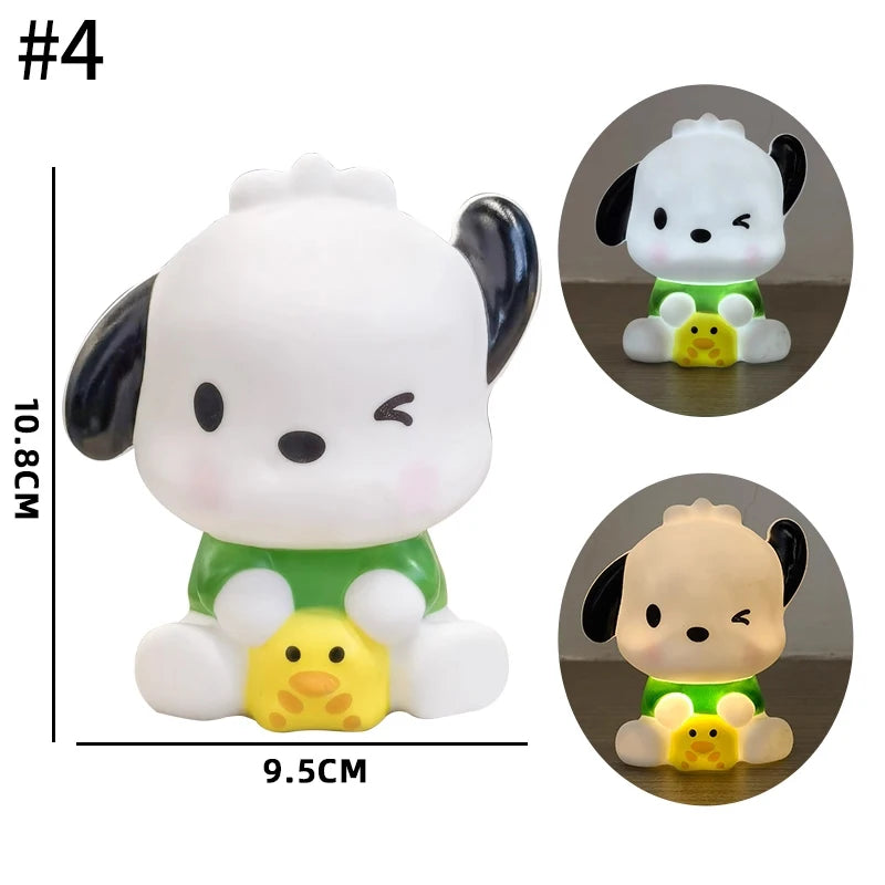 Hello Kitty Night Light Cartoon Kitty Lamp Bedside Sleeping Reading Light Home Desktop Home Decorations Party Favors Gift