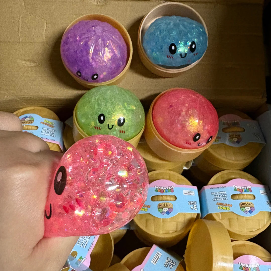 Assorted 100Pcs Surprise Blind Box Squishy Toys Slow Rebound Squeeze Fidget Stress Relief Birthday Party Favor Gifts