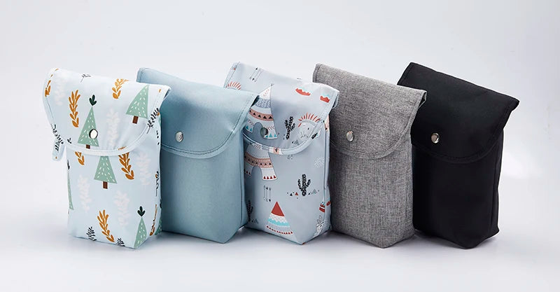 Baby Diaper Bag Newborn Diaper Storage Bag Organizer Waterproof Portable Travel Outdoor Storage Nappy Carry Pack Stroller Pocket