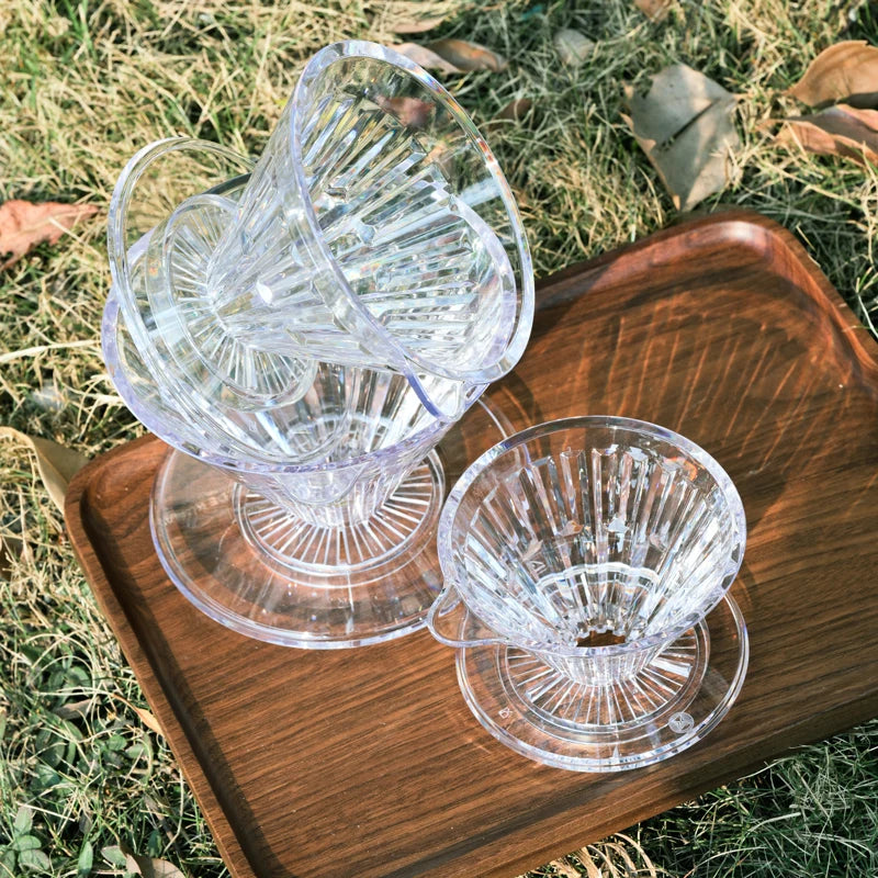 TIMEMORE PCTG Crystal Eye dripper coffee dripper pour over coffee maker Conical coffee filter cup hand drip reusable filters
