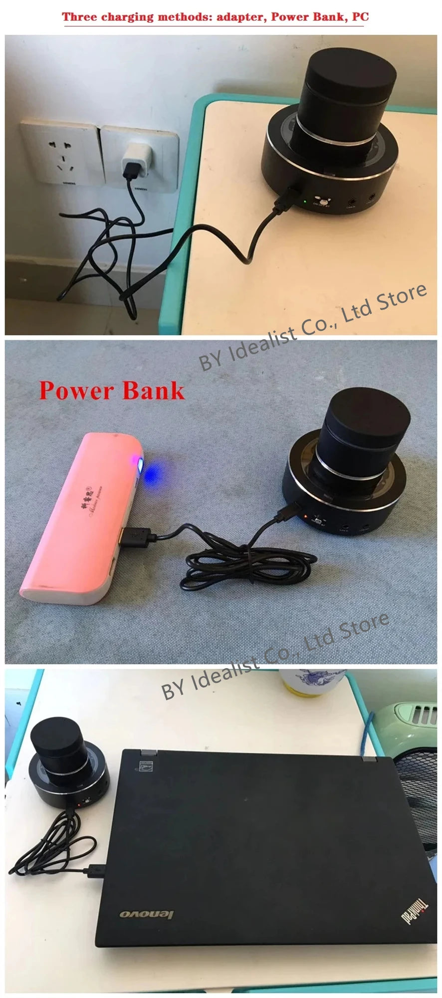 Adin 26W Vibro Wireless Bluetooth Speaker Anti-Neighbor Strong Vibration Effect Subwoofer Sound Box for Music Audio Loudspeakers