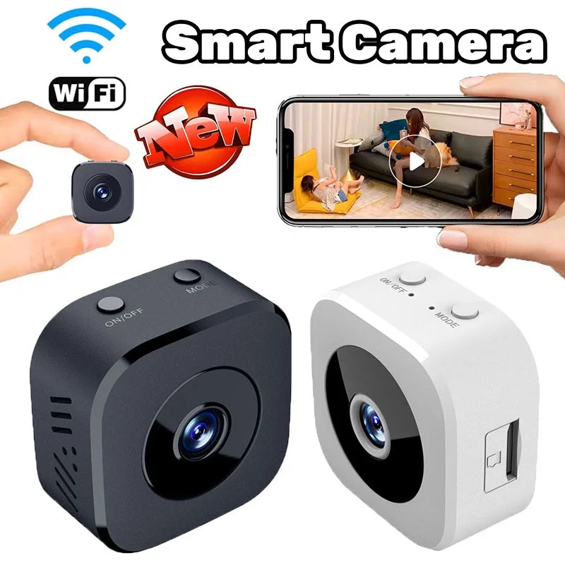 Mini Security Camera Pro 4K FullHD WiFi Surveillance With 2 Way Audio Motion Detection Infrared Night Vision Security Cam