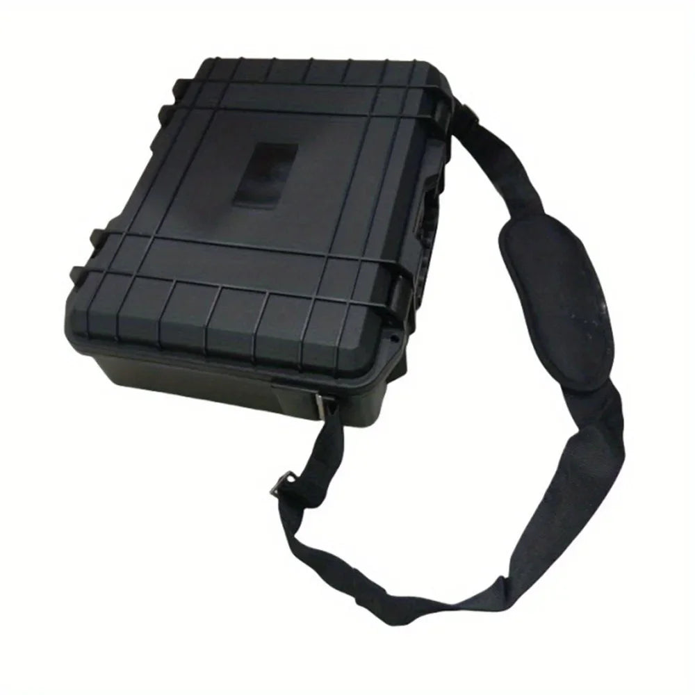 1pc Waterproof Hard Carry Case Bag Tool Case With Pre-cut Sponge Storage Box Safety Protector Organizer Hardware Toolbox