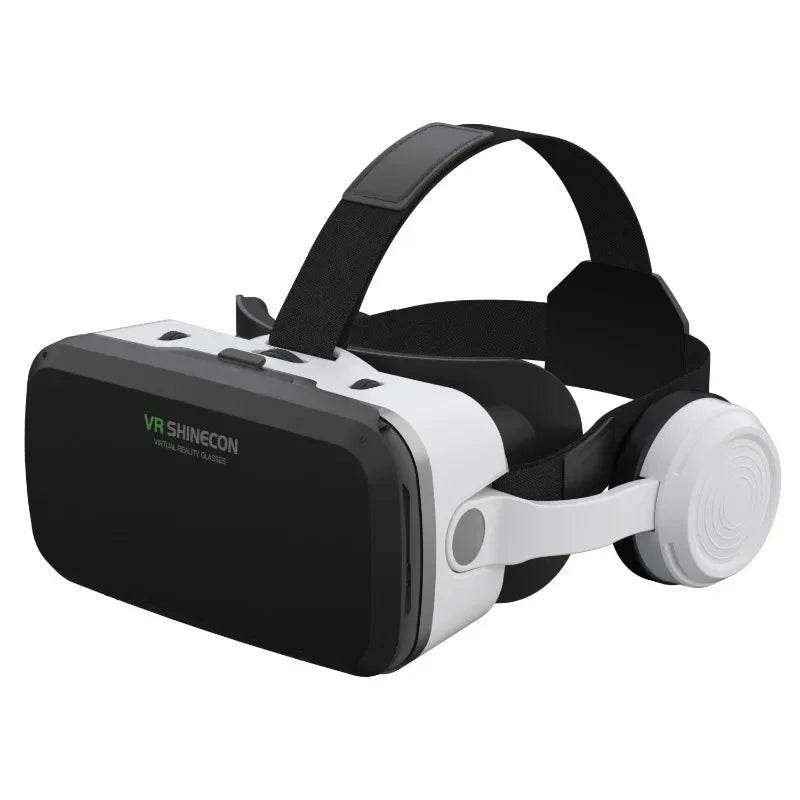 VR Shinecon Virtual Reality Casque Helmet 3D Glasses For Smartphone Smart Phone Headset Goggles Binoculars Video Game Wirth Lens