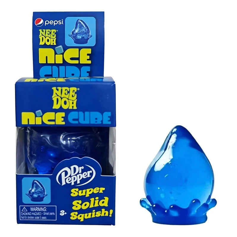 Needoh Nice Cube Dream Drop Jelly Cube Squish Toy Slow Rebound Desktop Ornament Non-toxic Antistress for Adults Kids Relax Gift