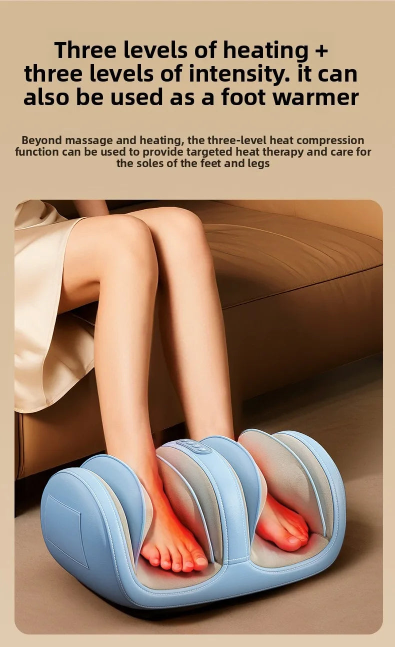 Air Pressure Leg Massager Foot Massage Multi-functional Widened Kneading Squeeze Deep Relaxation Calf With Remote Control