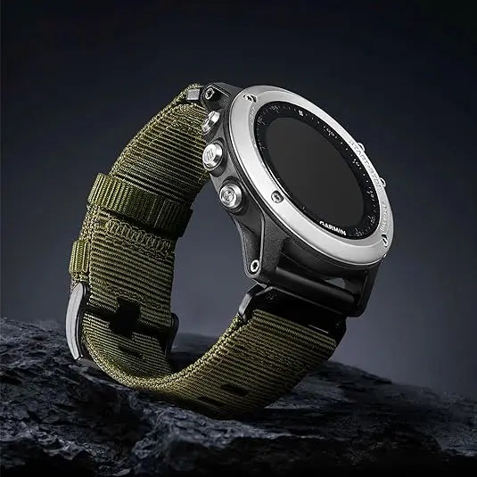 QuickFit 22mm 26mm Nylon Strap For Garmin Fenix 7 7X 6X Pro/Epix Pro Gen 2 51mm 47mm/Fenix6 5Plus 5XPlus Braided Watchband