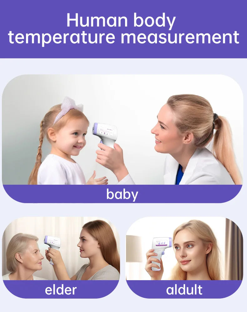 Digital Infrared Fever Thermometer Medical Household Digital Infant Adult Non-contact Laser Body Temperature Ear Thermometer