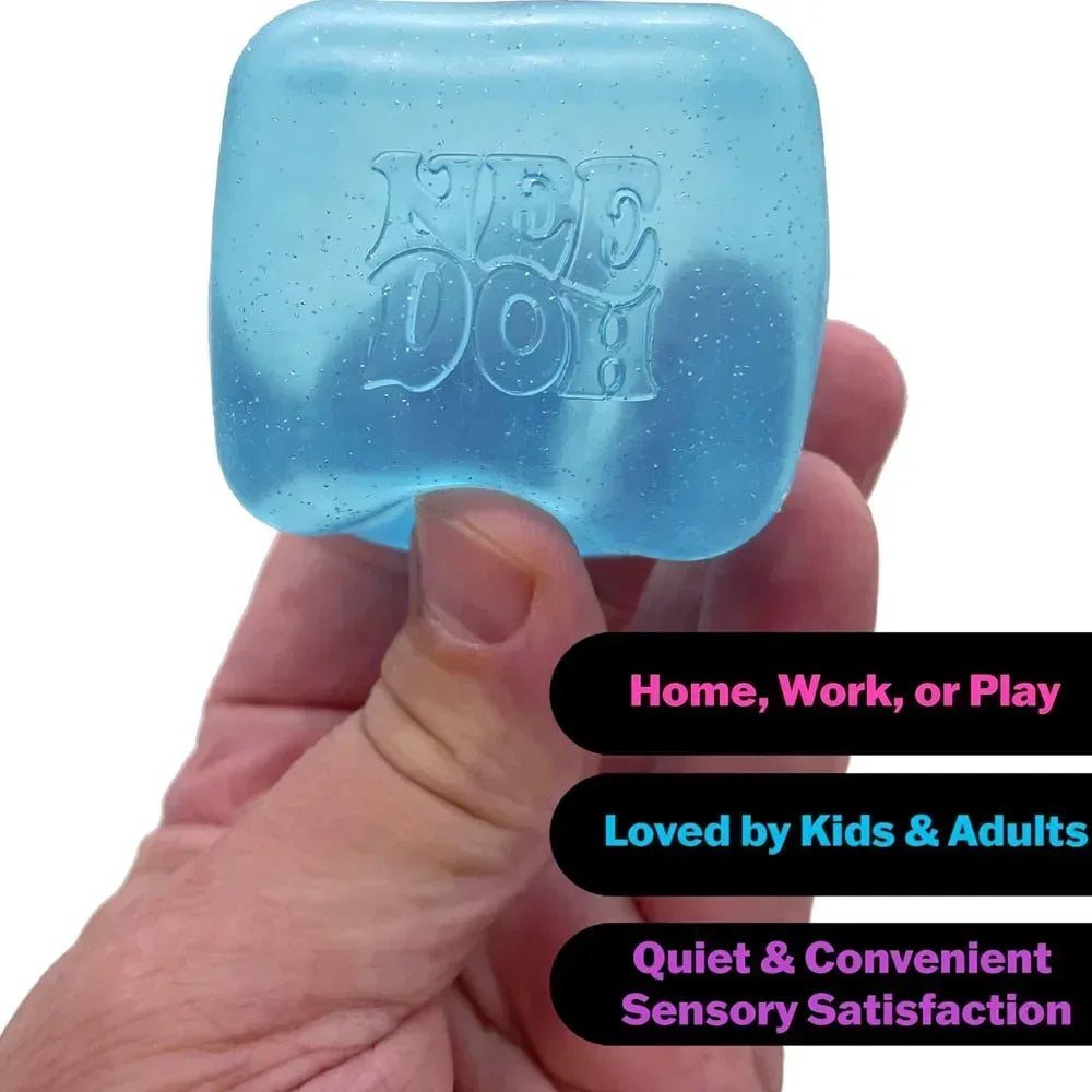 New Squeeze Plasticity Needo Nice Cube Fidget Toys  Maltose Sensory Toy Funny Anti-stress for Adults Calms Anxiety holiday Gifts