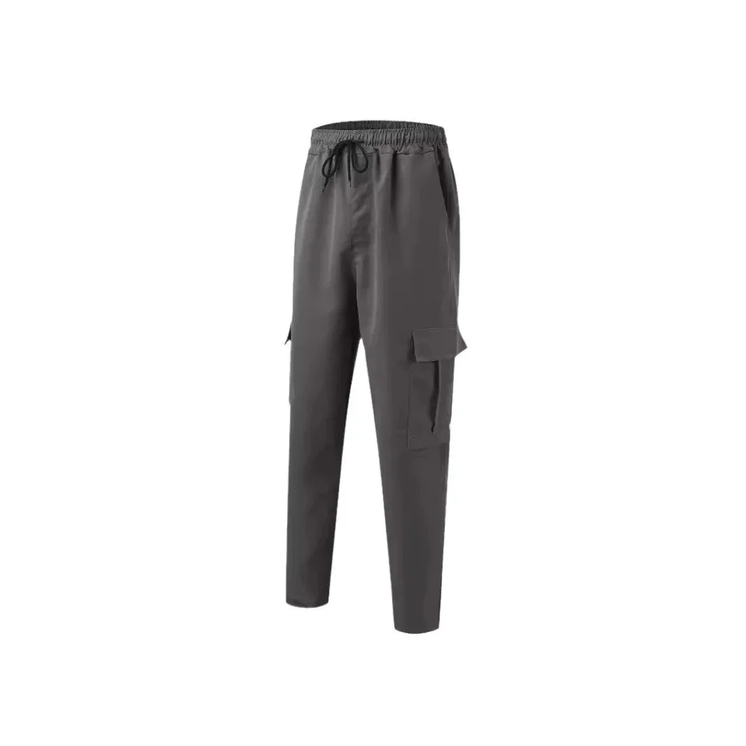 New Style Amazon Men's Cargo Pants Loose Straight Leg Casual Sports Trousers Working Men's Pocket Pants European And American