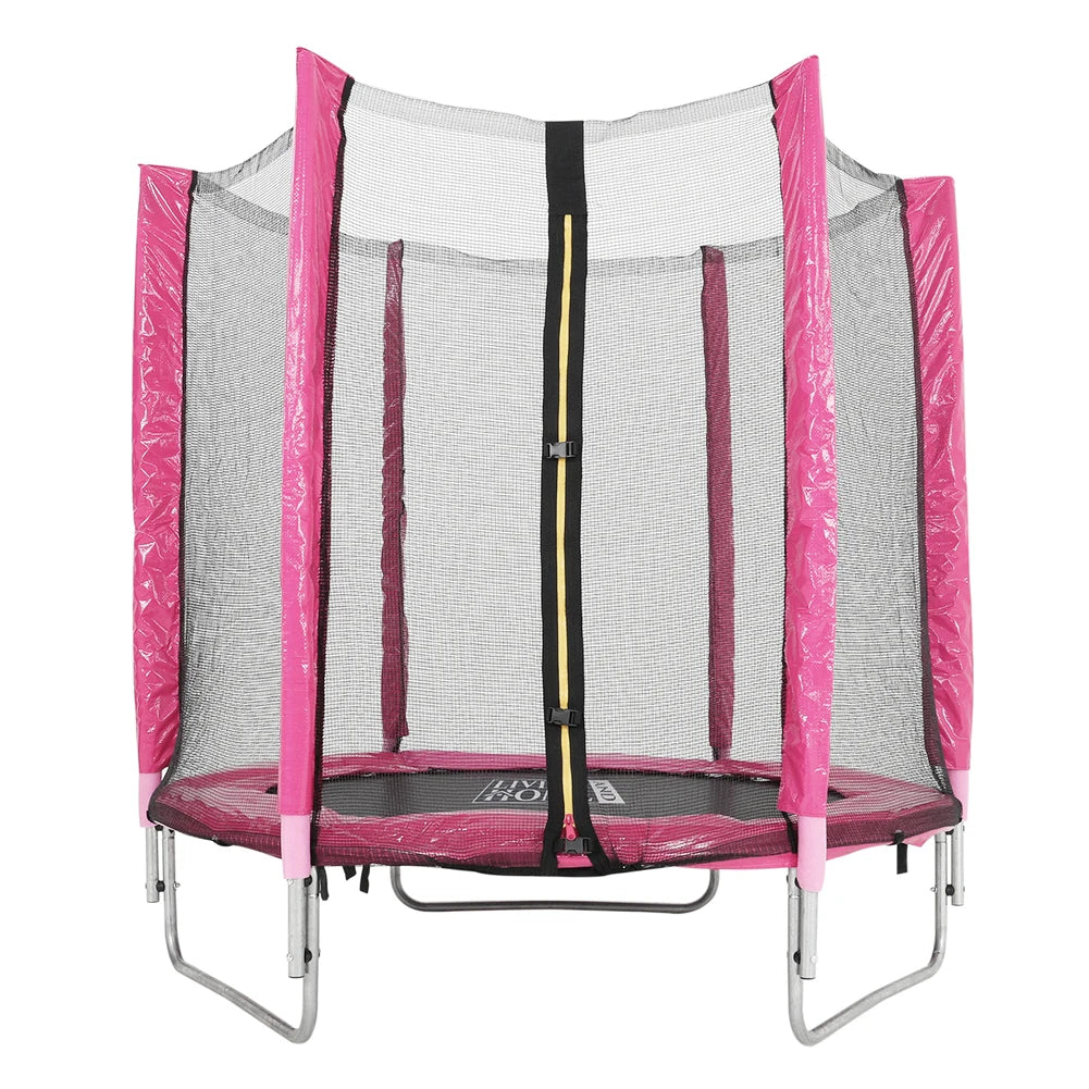 【Breeins】Outdoor Trampoline with Safety Enclosure for Kids Entertainment