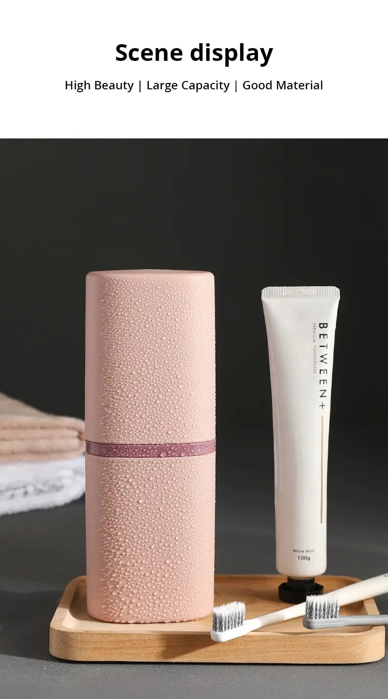 1pc Toothbrush Travel Case Travel Toothbrush Holder Case Portable Travel Toothbrush Case For Traveling Camping Business Trip