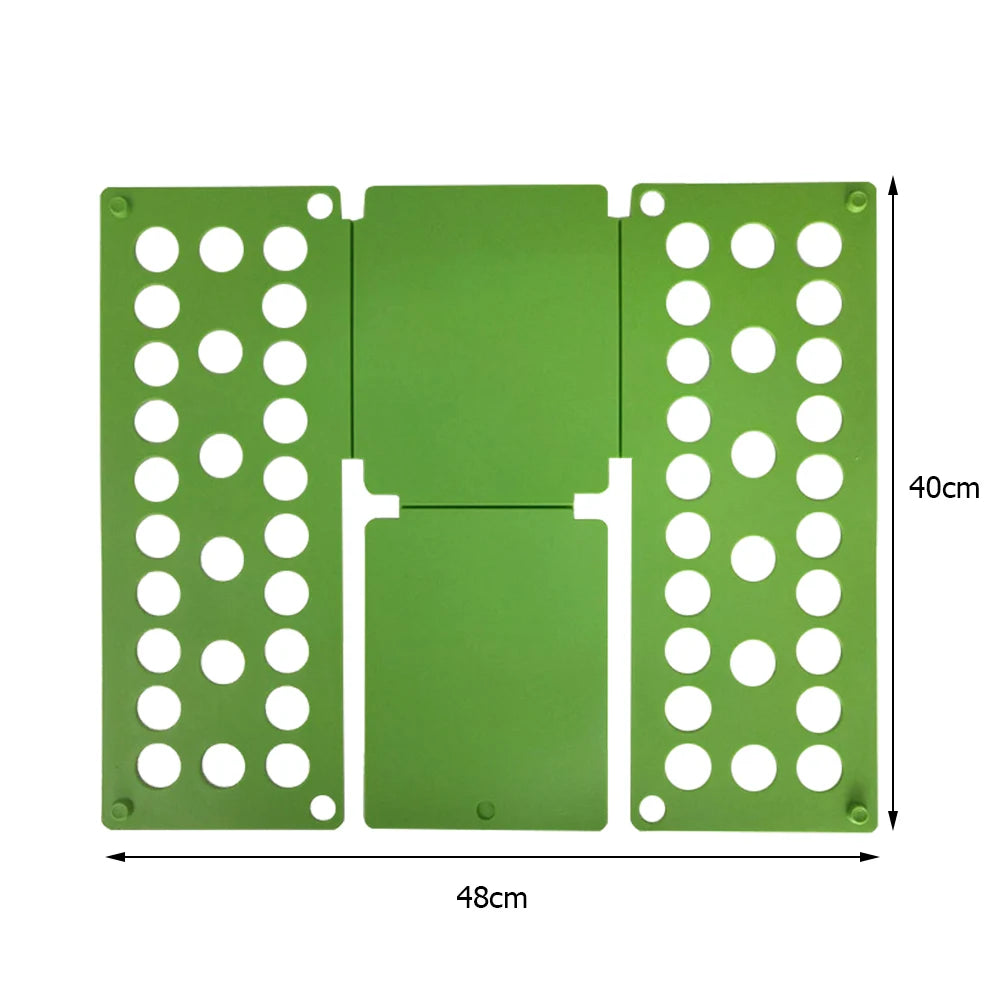68cm/48cm Plastic Clothes Folding Board Durable Kids Laundry Folder Easy and Fast Shirt Folding Board Home Storage Tool for Kids