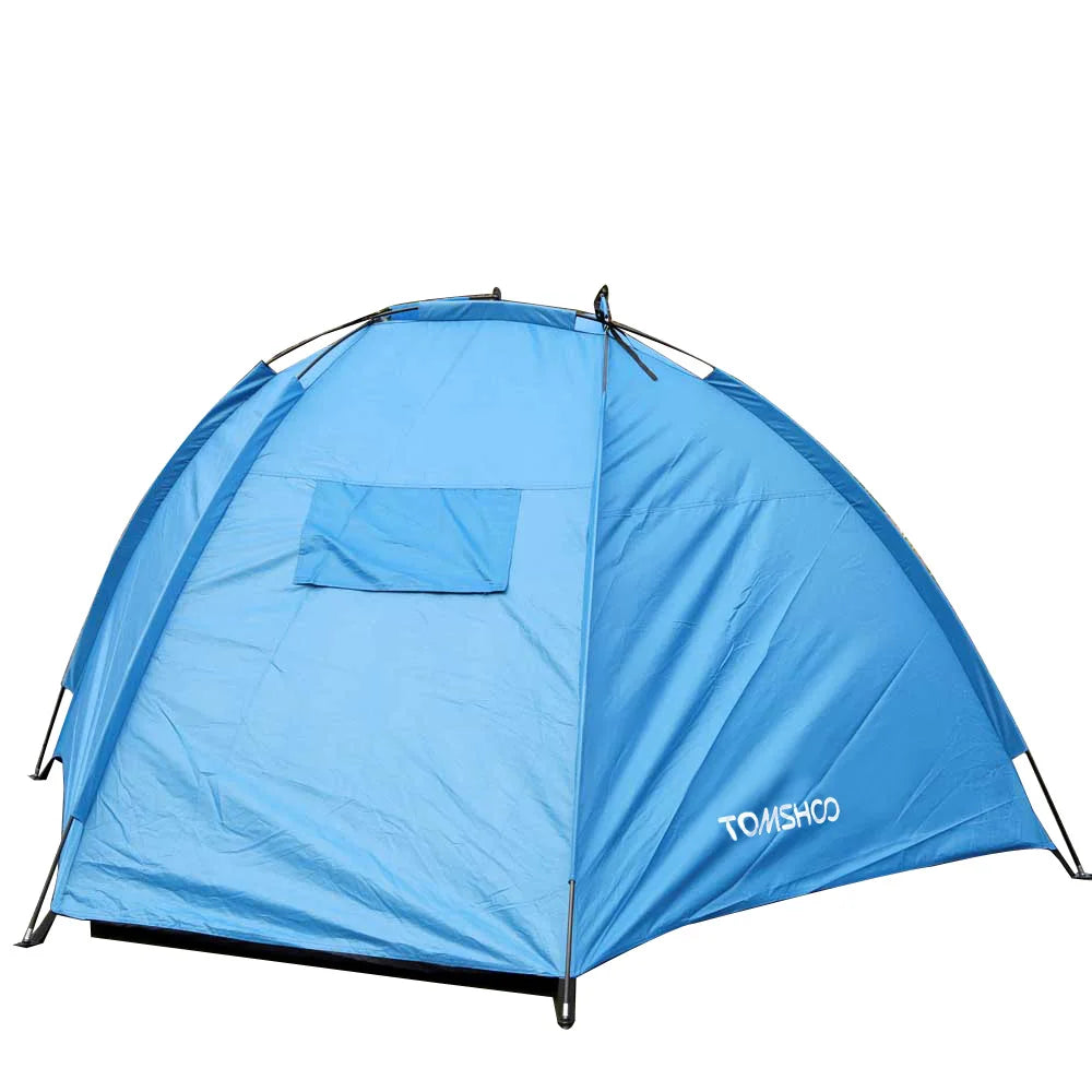 TOMSHOO Camping Tent Outdoor Sports Sunshade Tent Oxford Fabric Lightweight Tent for Fishing Picnic Beach Park