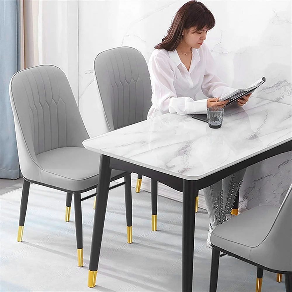 Elegant Dining Chair Set - 2/4/6 PU-Padded Chairs | Modern Design for Kitchen Restaurant Living Spaces