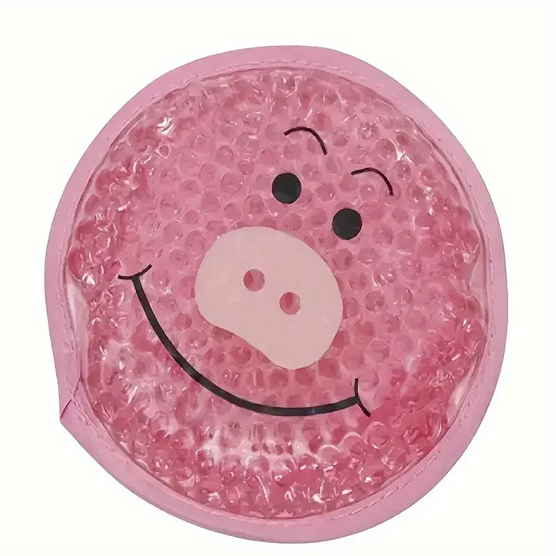 Reusable Cartoon Gel Ice Pack  Dual Hot & Cold Compress  Soothing & Revitalizing Fit for All Soothing Compress Cartoon Design