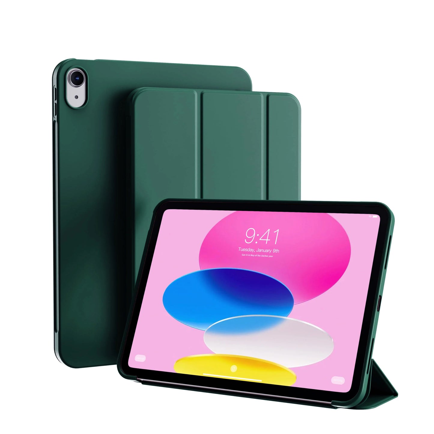 Case for iPad (A16) 11th Generation 11 Inch 2025/10th Generation 10.9 Inch 2022 Magnetic Flip Smart Cover Soft Silicone Shell
