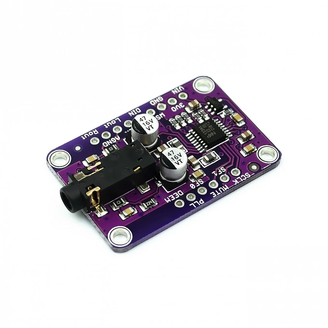 CJMCU-1334 DAC Module CJMCU-1334 UDA1334A I2S DAC Audio Stereo Decoder Module Board For Arduino 3.3V - 5V