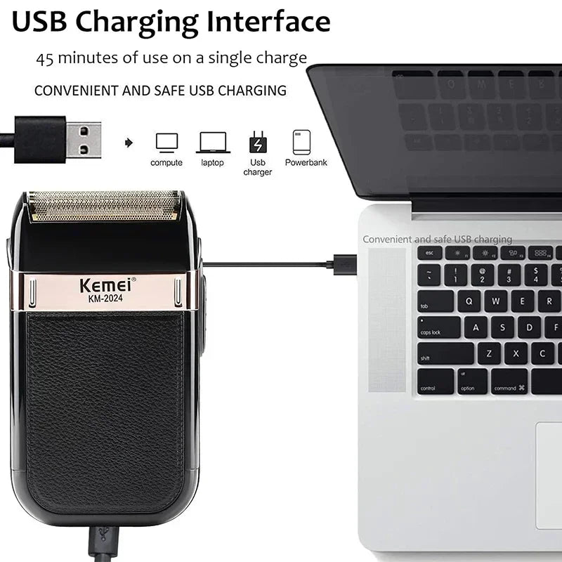 Kemei Hair Clipper Kit Men's Electric Shaver Hair Trimmer Machine Professional Hair Cutting Machine Km-2299 Km-032 Km-2024