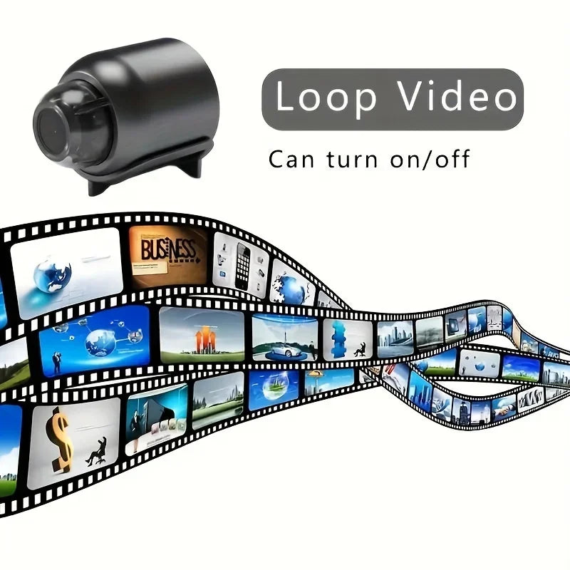 2.4G WiFi Camera Small Remote Monitoring Wireless Survival Camera Home Security Small Night Vision Network Camera