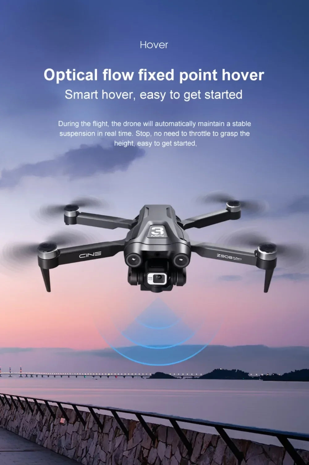 Lenovo Z908 Pro max Drone 4K Professional HD Dual Camera Dron Brushless Motor 5G WIFI FPV RC Quadcopter Helicopter Toys