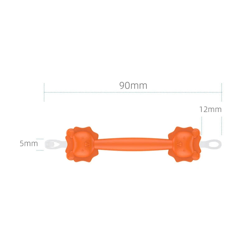 2026 New models Baby Cleaner Spoon Double-headed Soft Wax Curette Picker Nose Cleaner Silicone Ear Wax Pickers Clean Tweezers