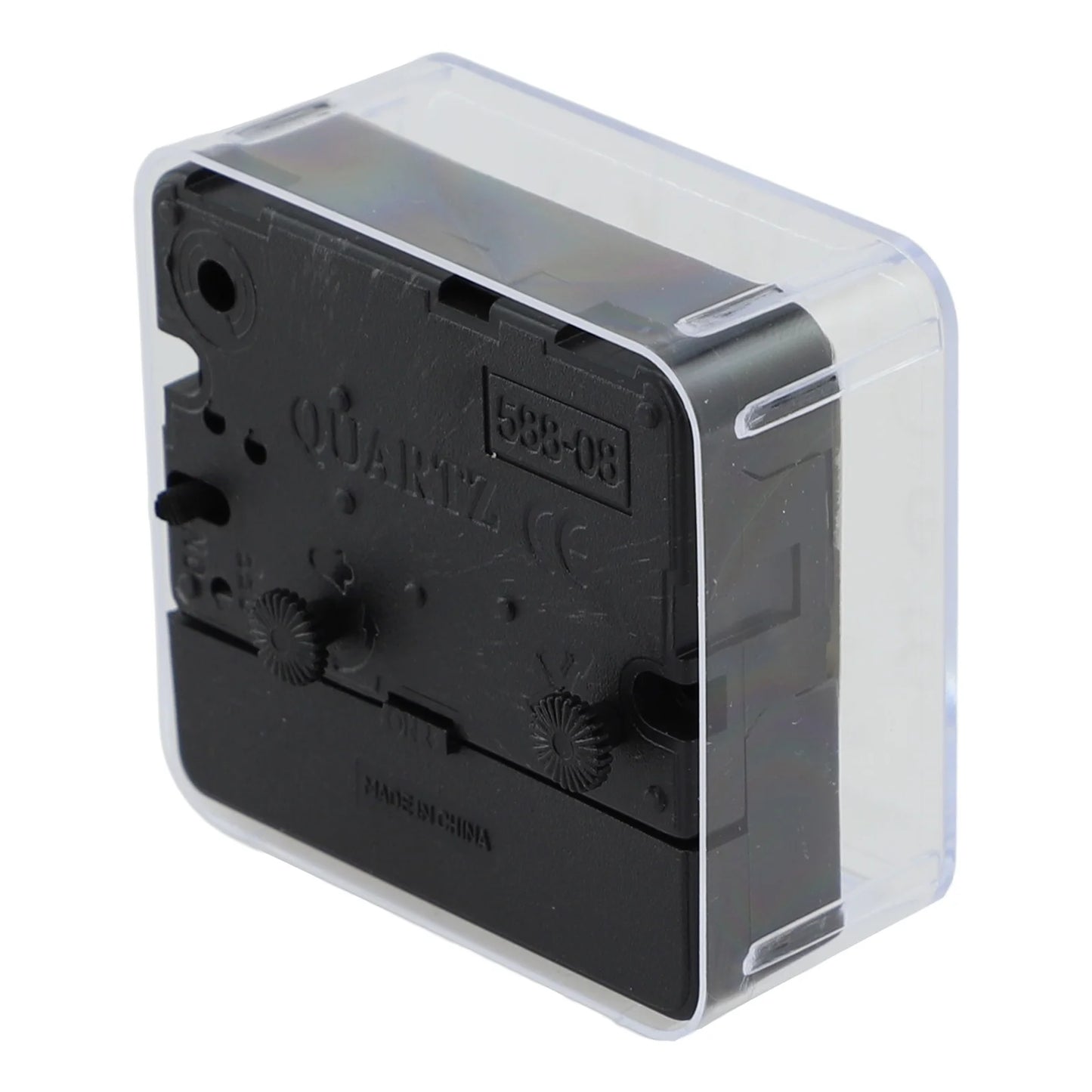 Small Battery Operated Quartz Alarm Clock with Beeping Sound for Bedside Use Featuring Clear Numbers and Reliable Performance