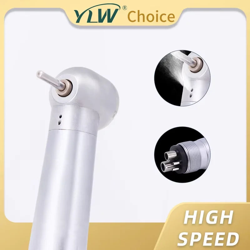 High Speed Dental Fast Speed Handpiece Water Spray Push Button B2/M4 Air Tubrine Dentist Equipment 2 Hole 4 Hole Ceramic Bearing
