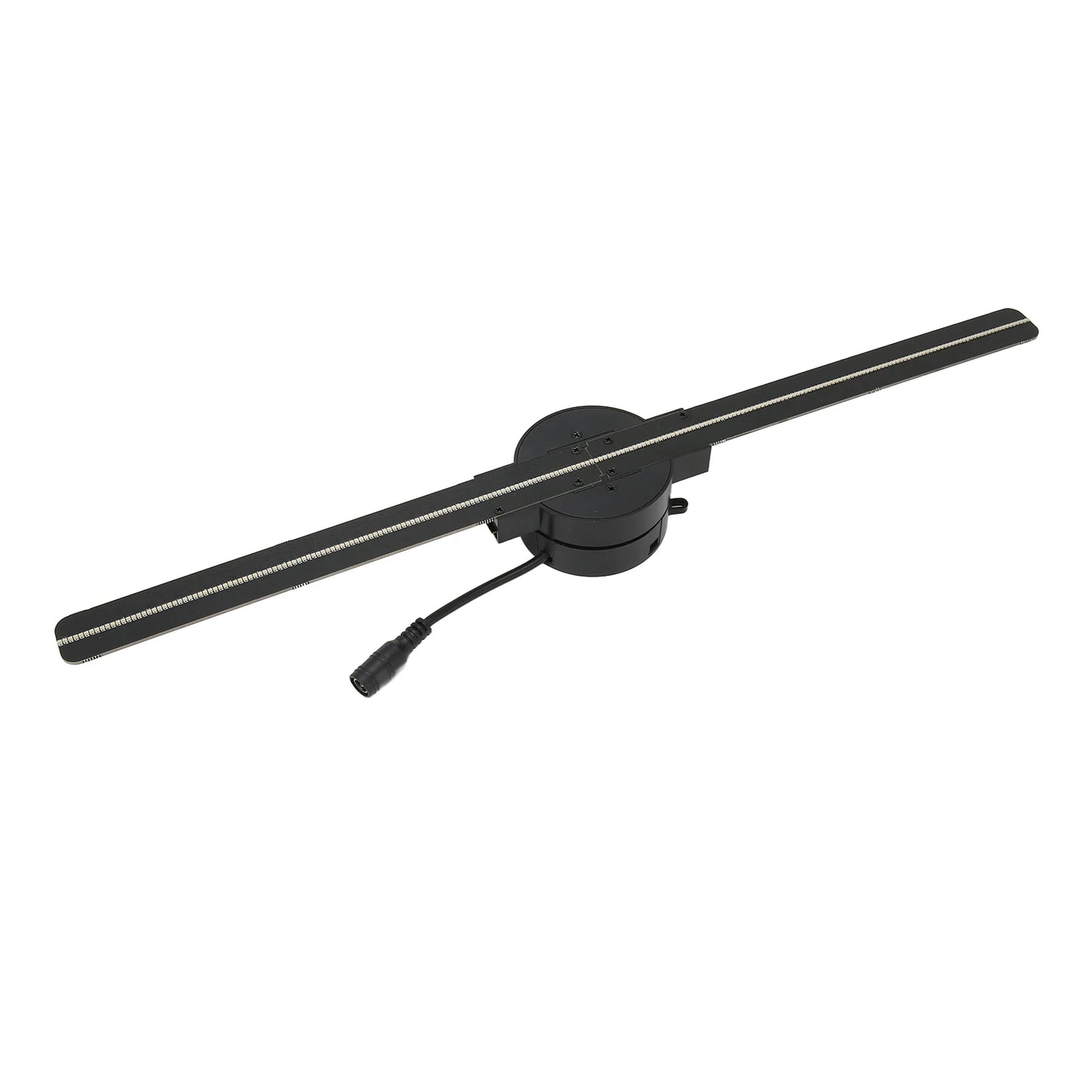 3D Hologram Fan 2 Blades 176 Degree 16.5inch 2000x224 WiFi 3D Projector with 224 LED Light Beads for Business Store Advertising