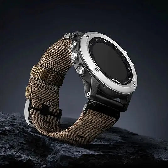 QuickFit 22mm 26mm Nylon Strap For Garmin Fenix 7 7X 6X Pro/Epix Pro Gen 2 51mm 47mm/Fenix6 5Plus 5XPlus Braided Watchband