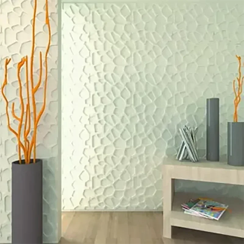 5-20pcs 35*35cm Ceiling 3d Home Bedroom Decor Background Wallpaper Peel Stick Waterproof Decoration Wall Stickers Anti-collision