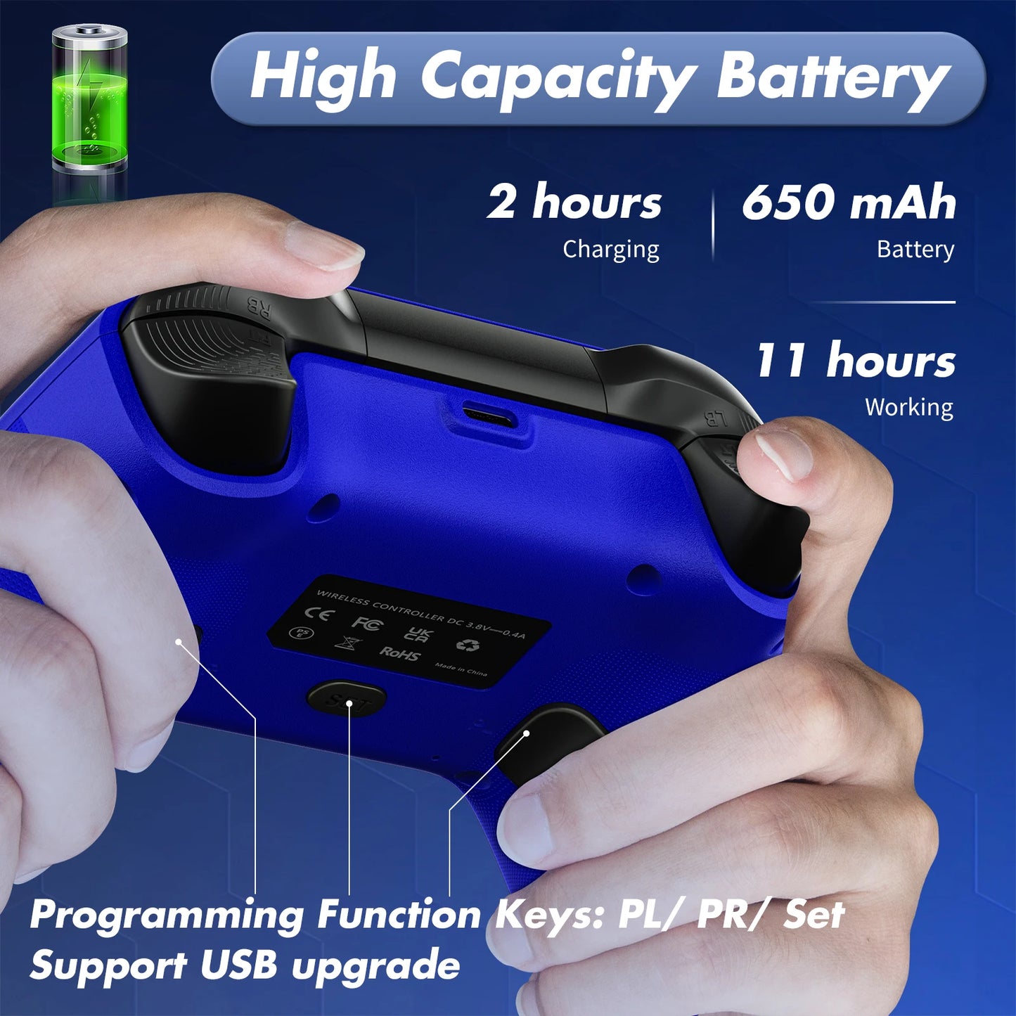 2.4G Wireless Gamepad For Xbox One Series X/S/PC/IOS//Steam 6 Axis Gyro Turbo Function Game Consoles XBOX Controller Joystick