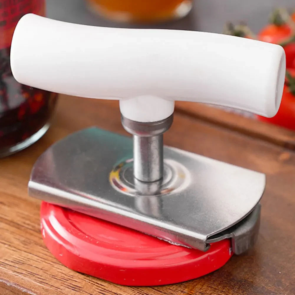 Stainless Steel Multi-Use Jar Opener | Adjustable Labor-Saving Tool for Bottle Caps  Can Lids | Commercial Kitchen & Home Gadget