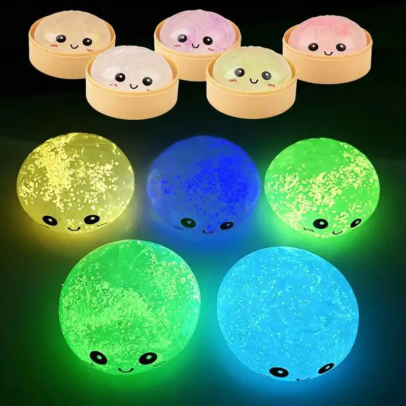 Assorted 100Pcs Surprise Blind Box Squishy Toys Slow Rebound Squeeze Fidget Stress Relief Birthday Party Favor Gifts