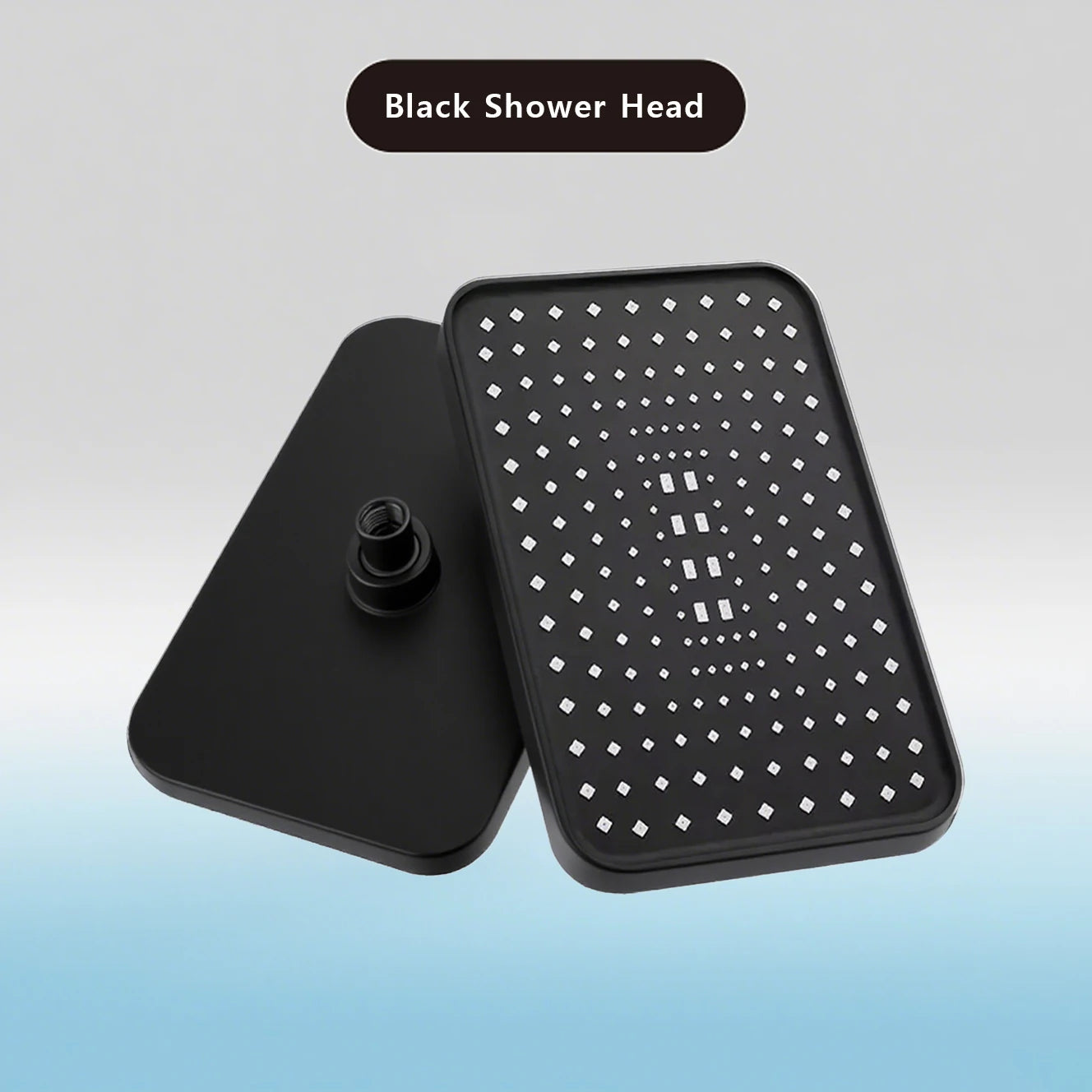 Large Flow High Pressure Shower Head Spray Bathroom Rain Shower Silicone Water-saving Nozzle Pressurization Handheld Accessories