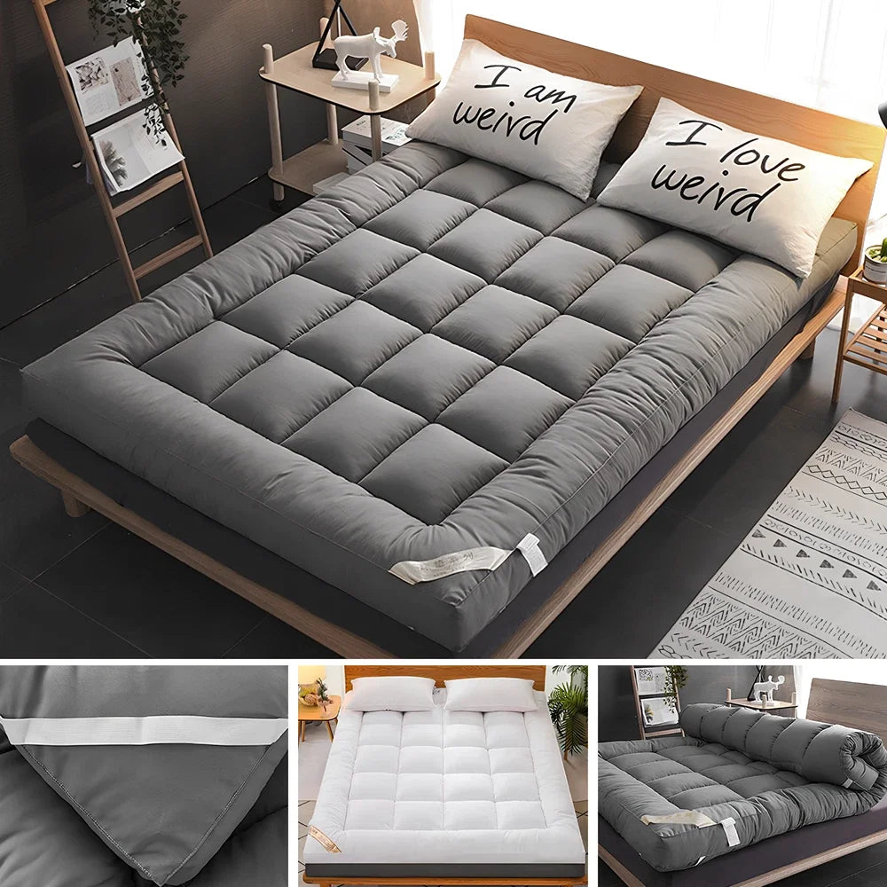 HOTEL QUALITY MATTRESS TOPPER 4INCH / 10CM THICK TOPPERS SINGLE DOUBLE KING ALL SIZE