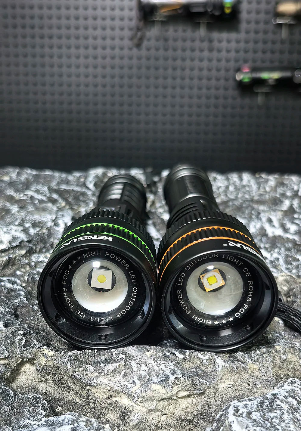 hit product long-range kilometer ultra bright flashlight, outdoor waterproof high-power strong light flashlight, rechargeable