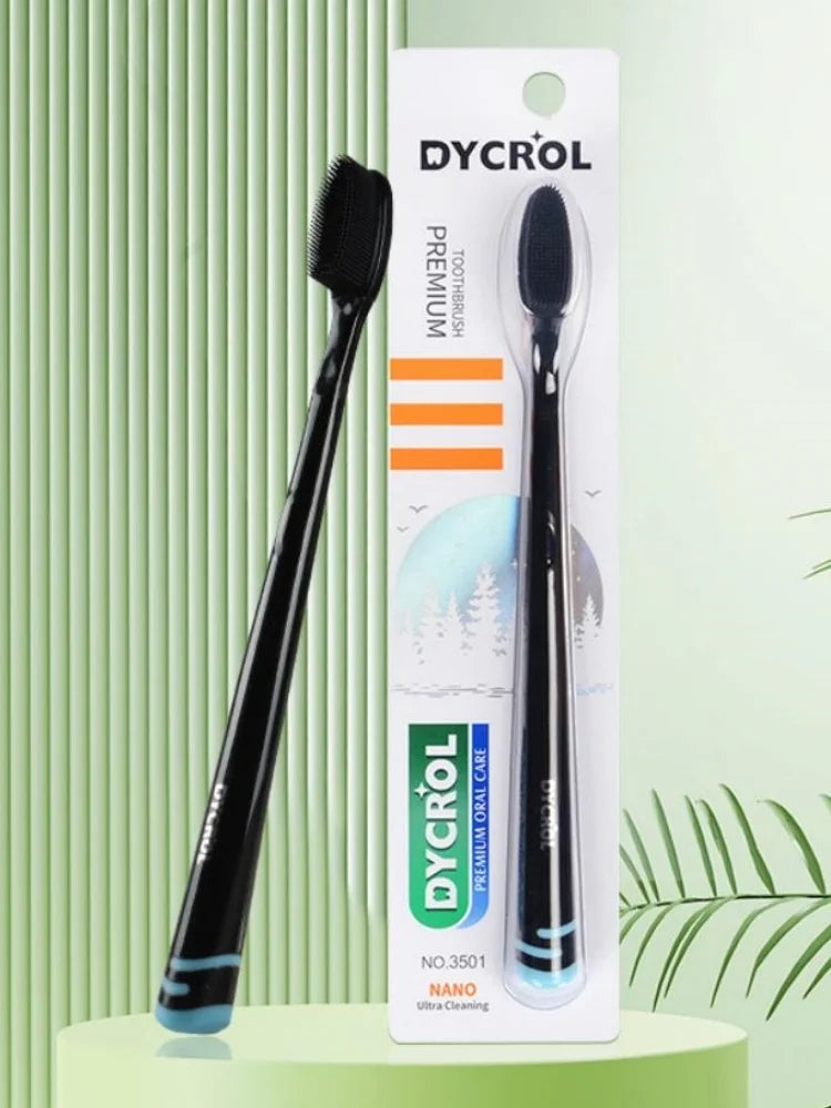 2/6/10Pcs Random Color Silicone Bristle Deep Cleaning Outdoor Travel Convenient Toothbrush Home Essential Holiday Gift Great Cleaning Power Christmas Gift