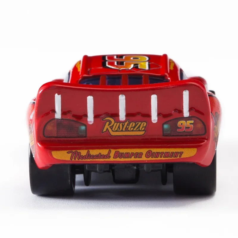 Cars Disney Pixar Cars Toy Lightning McQueen Jackson Storm Mater Sally Sheriff 1:55 Diecast Model Car Toy Children Birthday Gift