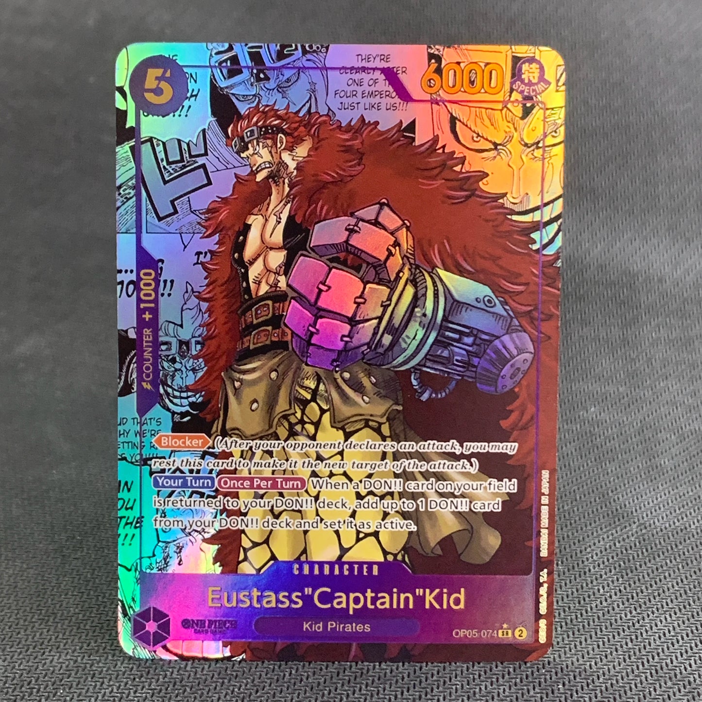 Anime Cards One Piece OPCG English Game Sanji Zoro Flampe Smoker D.Luffy(OP)  Kuzan Kid Newgate High Quality Collection Cards