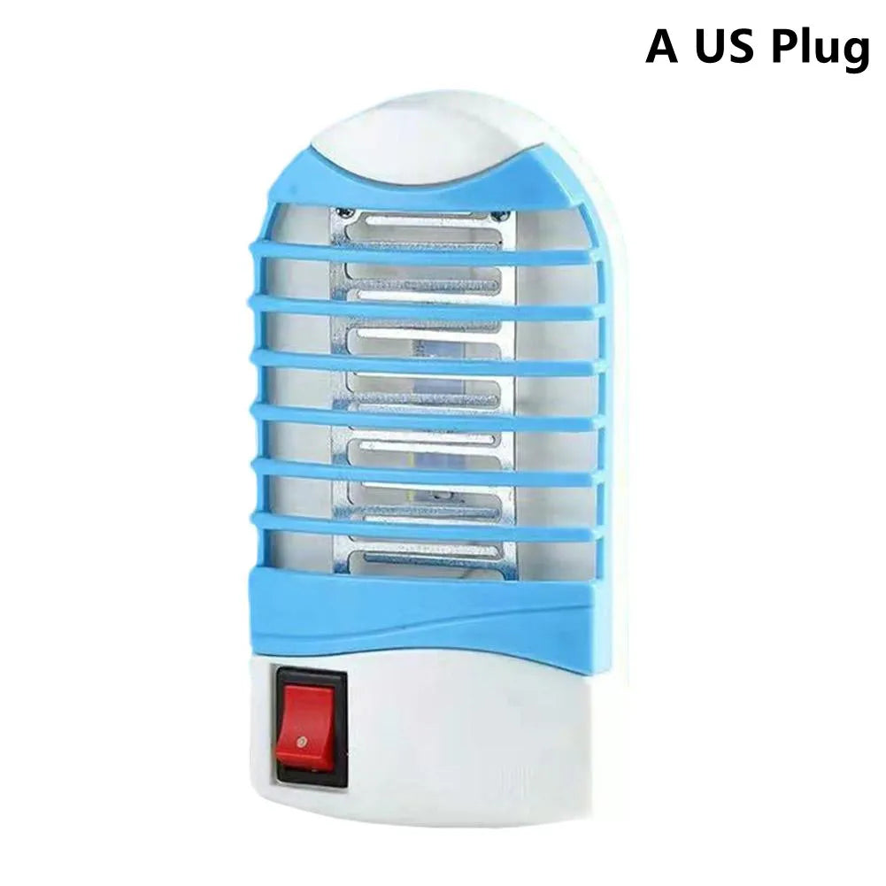 LED Socket Mosquito Killer Lamp US/EU Plug Electric Mosquito Fly Bug Insect Trap Killer Night Lamp Summer Mosquito Light Lamp