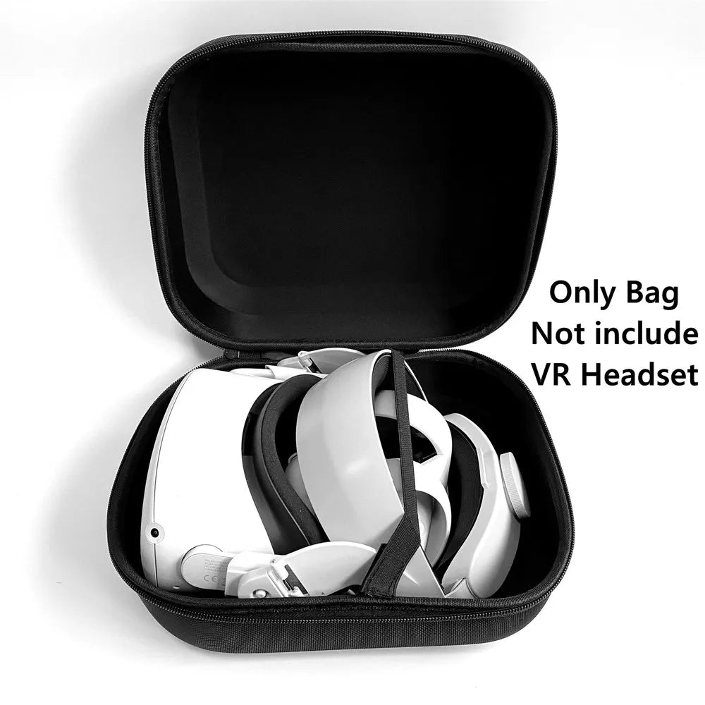 FICEP Bag For Oculus Quest 2 /Meta Quest 3/ Pico 4 Case Portable Boxes VR Headset Travel Carrying Case Hard EVA Storage Box Bag