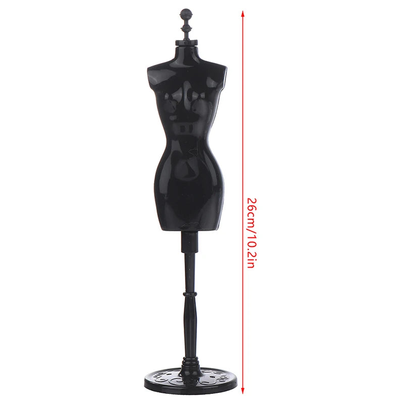 1/6 Doll Mannequin Coat Hanger Dollhouse Doll Skirt Support Wedding Mannequin Stand Humanoid Model Toy Doll Gown Display Form