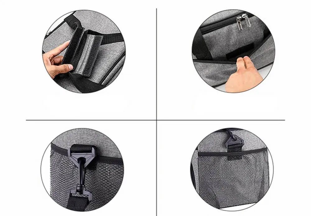 35L Large Capacity Collapsible Cooler Bag Insulated Picnic Lunch Bag Box Cooling Bag for Outdoor Travel Camping BBQ Family Party