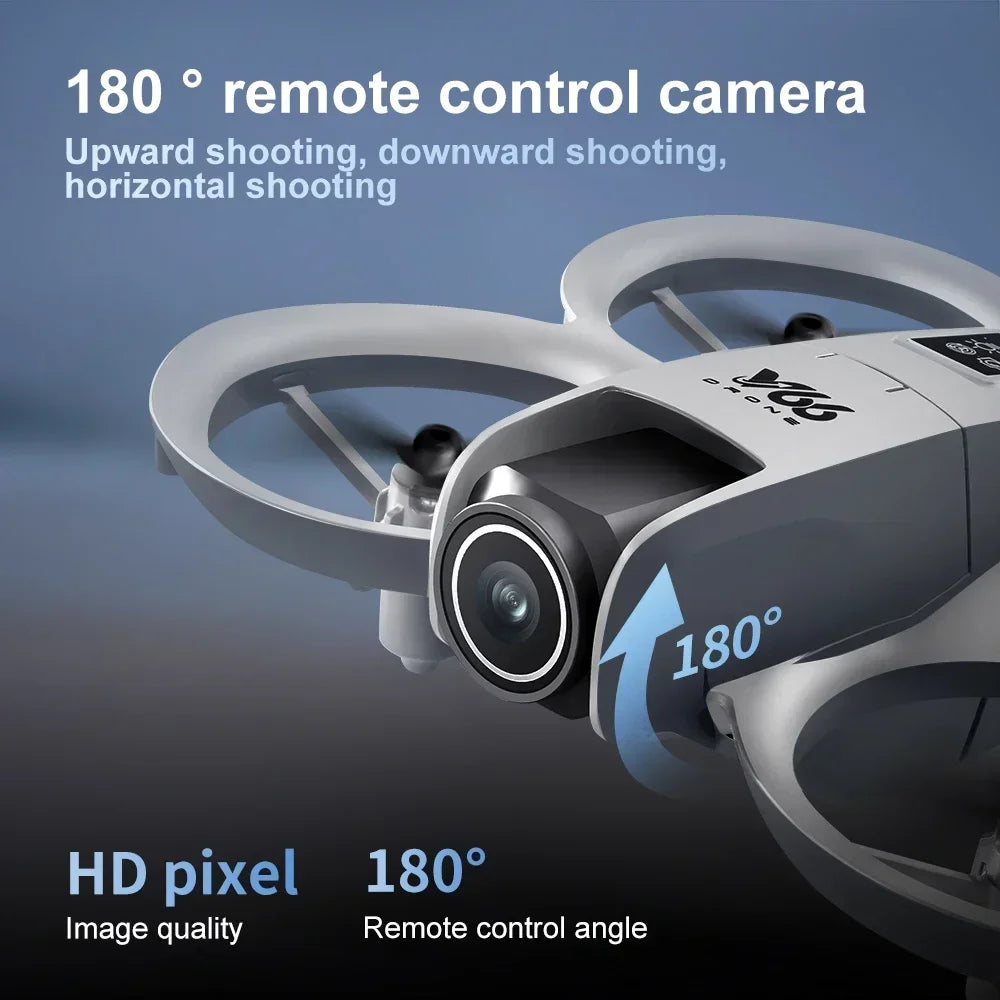 Lenovo V66 Mini Drone | 4K HD Camera, WiFi FPV, Obstacle Avoidance, Pocket-Sized RC Helicopter & Quadcopter
