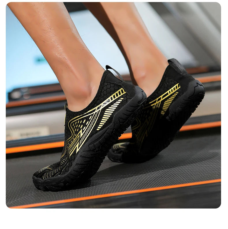 Summer Quick-Drying Beach Water Shoes Unisex Swimming Aqua Slippers Outdoor Activities Surfing on The Sea Five Finger Sandals
