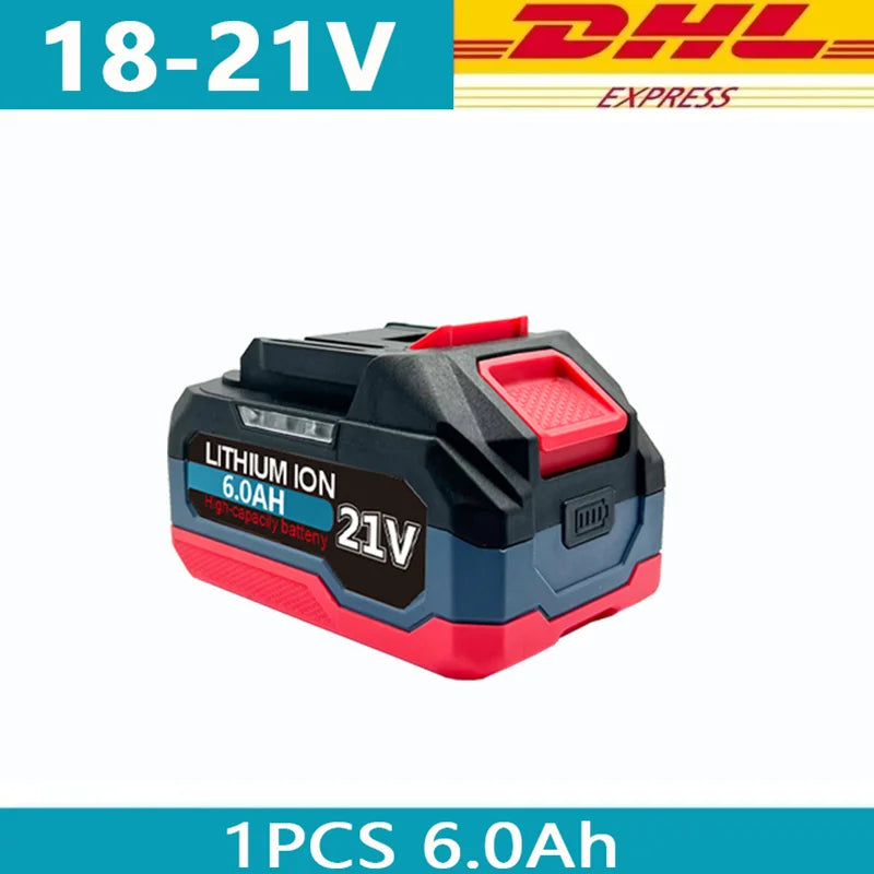 18V 21V 6.0 9.0 12.0Ah Rechargeable Lithium Battery For Makita 18v Power Tools Cordless Wrench Saw Drill Grinder Screwdriver .