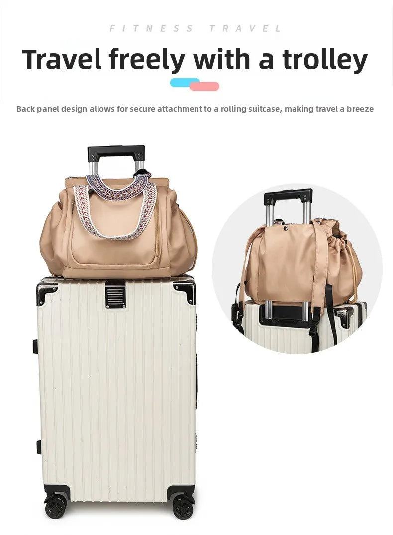 3-in-1 Mommy Bag Baby Diaper Bags Multifunctional Women's Tote Backpack Travel Duffel Airport Bags Foldable Gym Bag